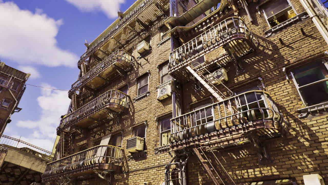 Perspectiva dramática que captura calor e profundidade em ambiente urbano