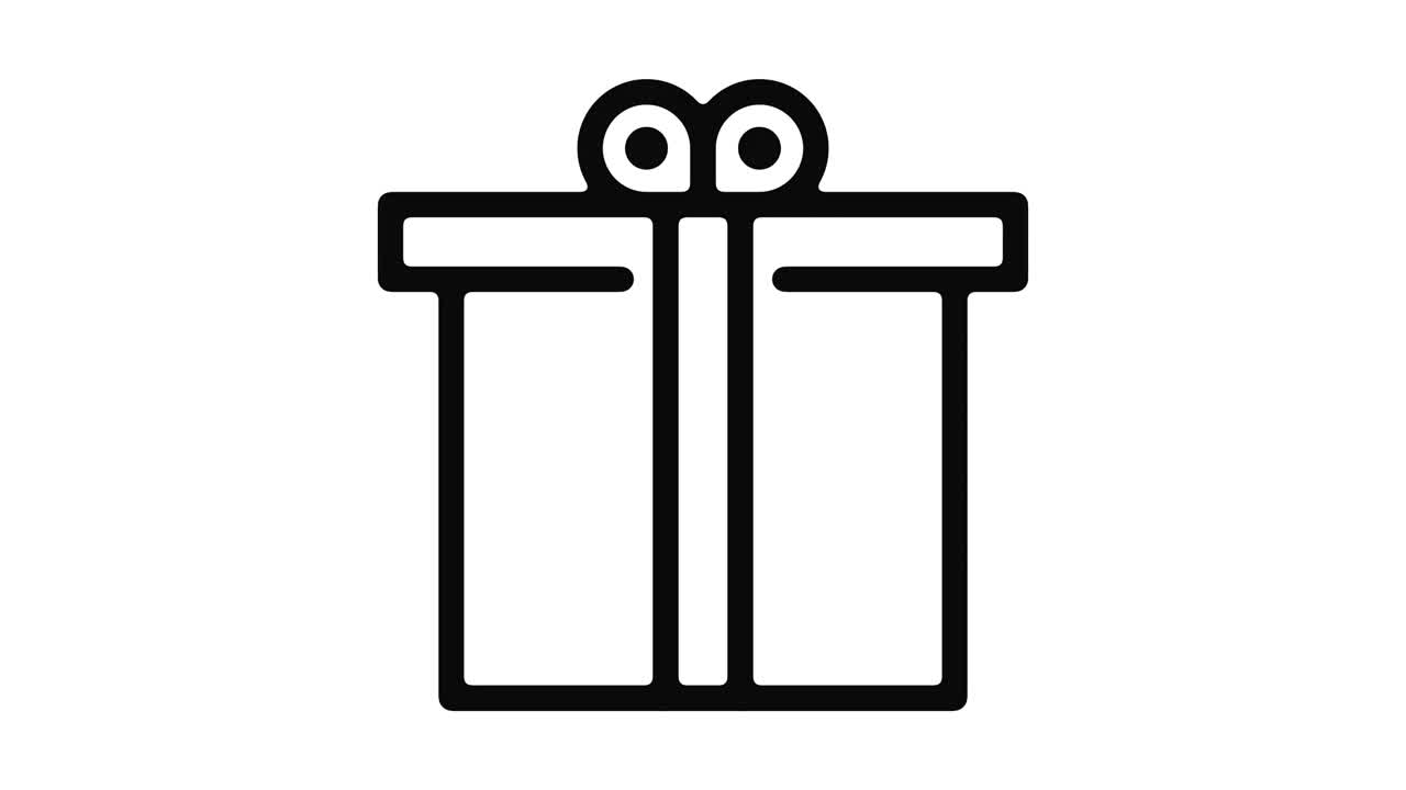 Gift Line Motion Graphic