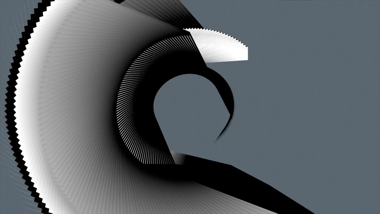 Abstrakt baggrund Psykedelisk Geometrisk Cirkulær Tunnel VA
