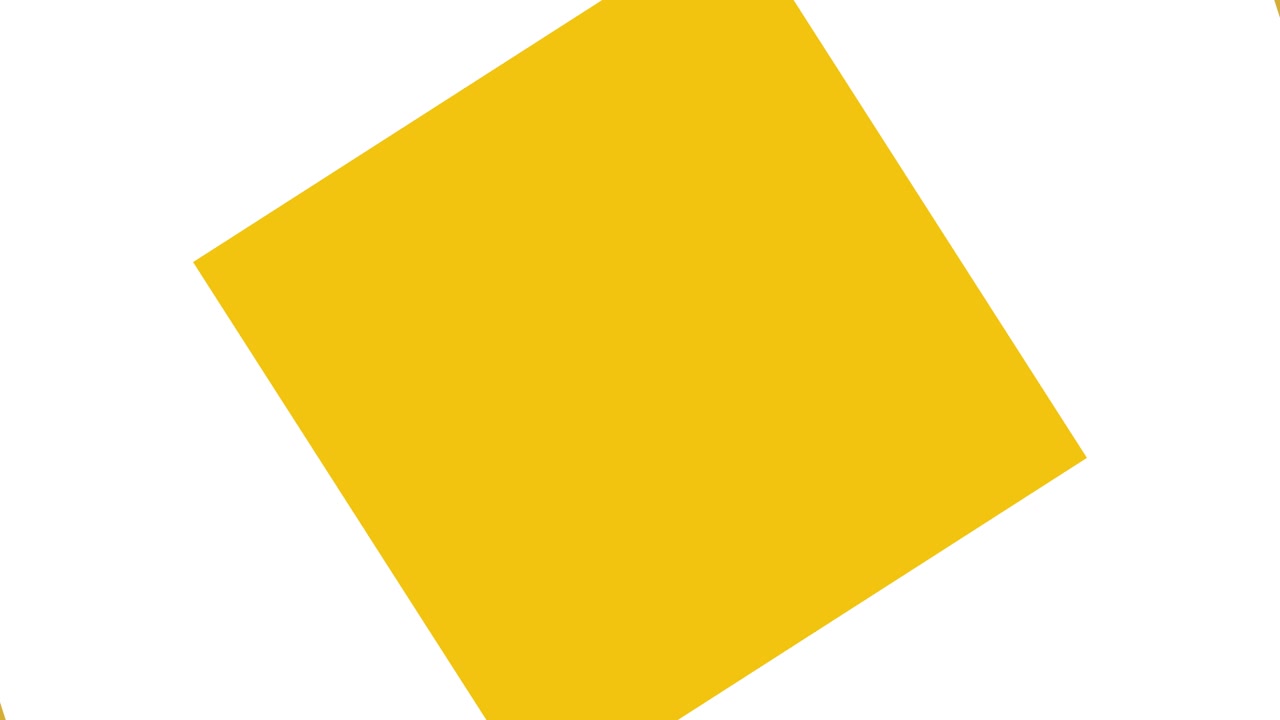 Abstract Geometric Motion Graphic with Expanding Squares