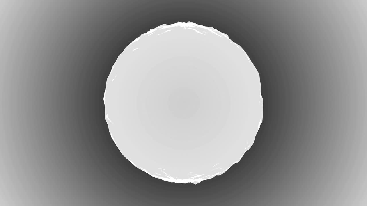 추상적인 3d 공 구 모션 배경 검은색과 색