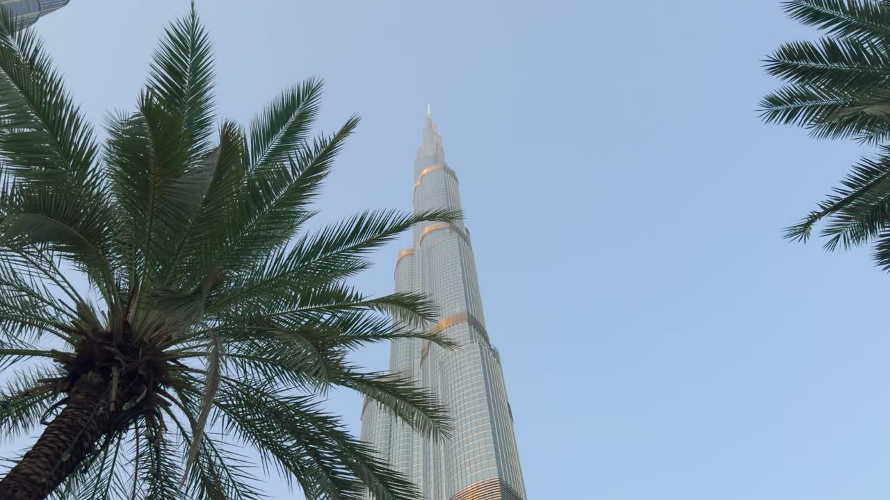 burj khalifa e palmeiras em dubai