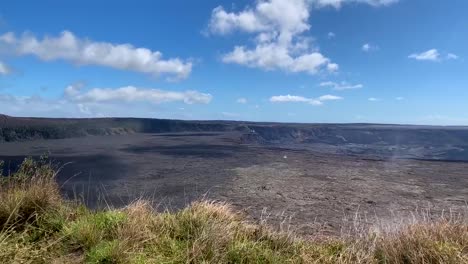 kilauea volcano at hawaii volcano national park, usa