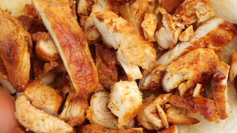 shredded spiced chicken