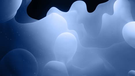 smooth animation of liquid gray gradient in 4k. matte paint surface as abstract looped stylish background. glitters in viscous liquid with 3d splashes on surface like drops. monochrome