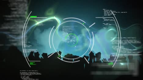 Animation-of-scope-scanning-over-data-processing