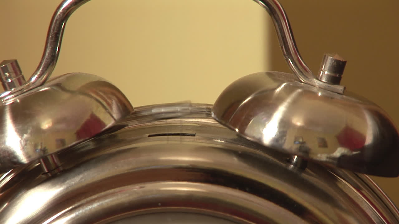 알람 시계의 재고 영상