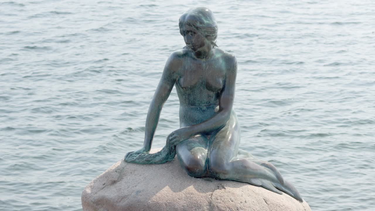 The Little Mermaid in Copenhagen Denmark