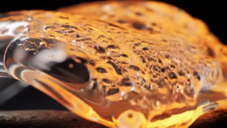 a fascinating journey through translucent textures: captivating close-ups of transitions in color and fluid dynamics in transparent materials