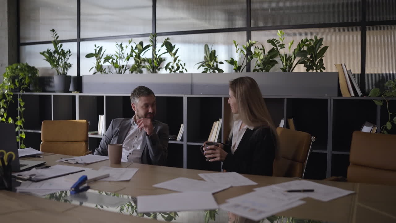 Business Colleagues in Meeting Room