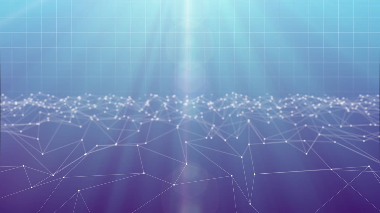 abstract network business wire line geometric background