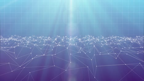abstract network business wire line geometric background