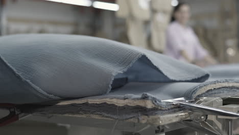 fabric production in a factory