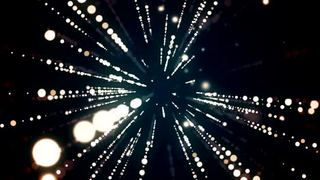 light streaks tunnel