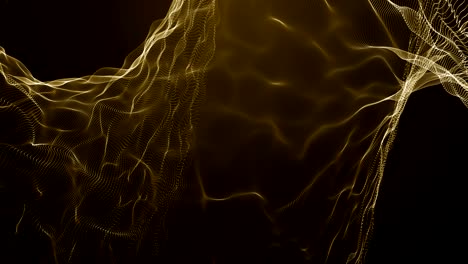 partículas de oro brillo bokeh premio polvo abstracto bucle de fondo