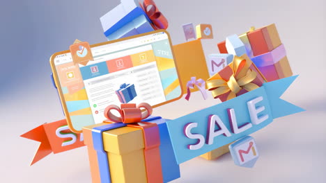 online sale with gifts