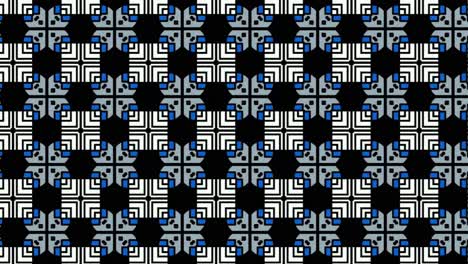 agradable patrón de diseño ornamental que fluye animación telón de fondo