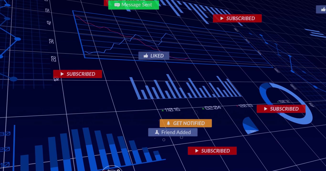 Cursor hovering over 3D data grid causing badges appearing floating grouping fading showing usage