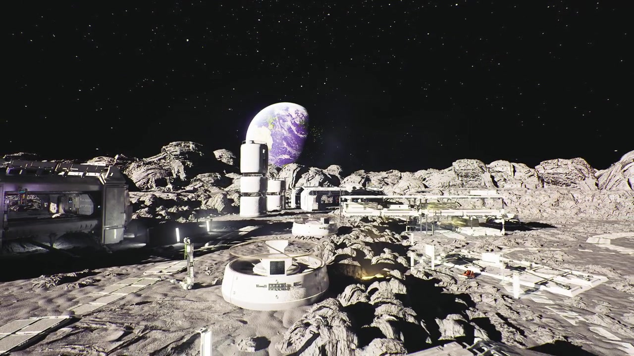 Une équipe mène des missions d'exploration lunaire systématiques et approfondies.