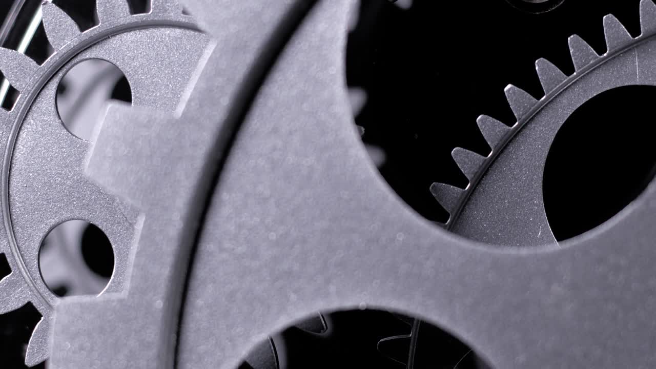 Retro Grunge Industrial Mechanic Clock Gears