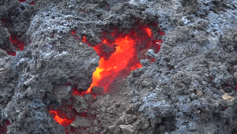 red hot lava flows from the cabo verde volcano erupts on cape verde island off the coast of africa 1