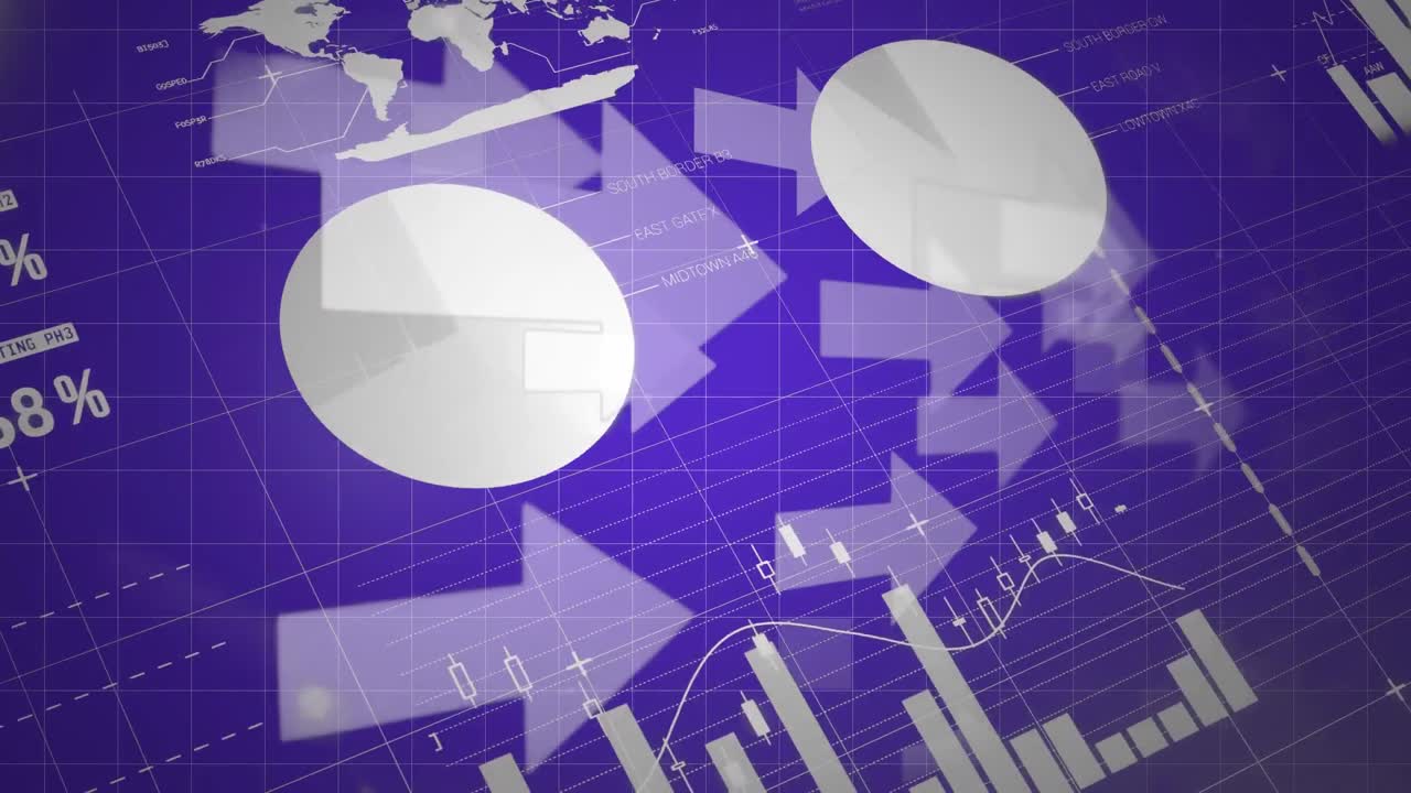 화살표와 디지털 인터페이스