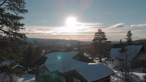 Sonniger-Tag-In-Den-Schwedischen-Bergen