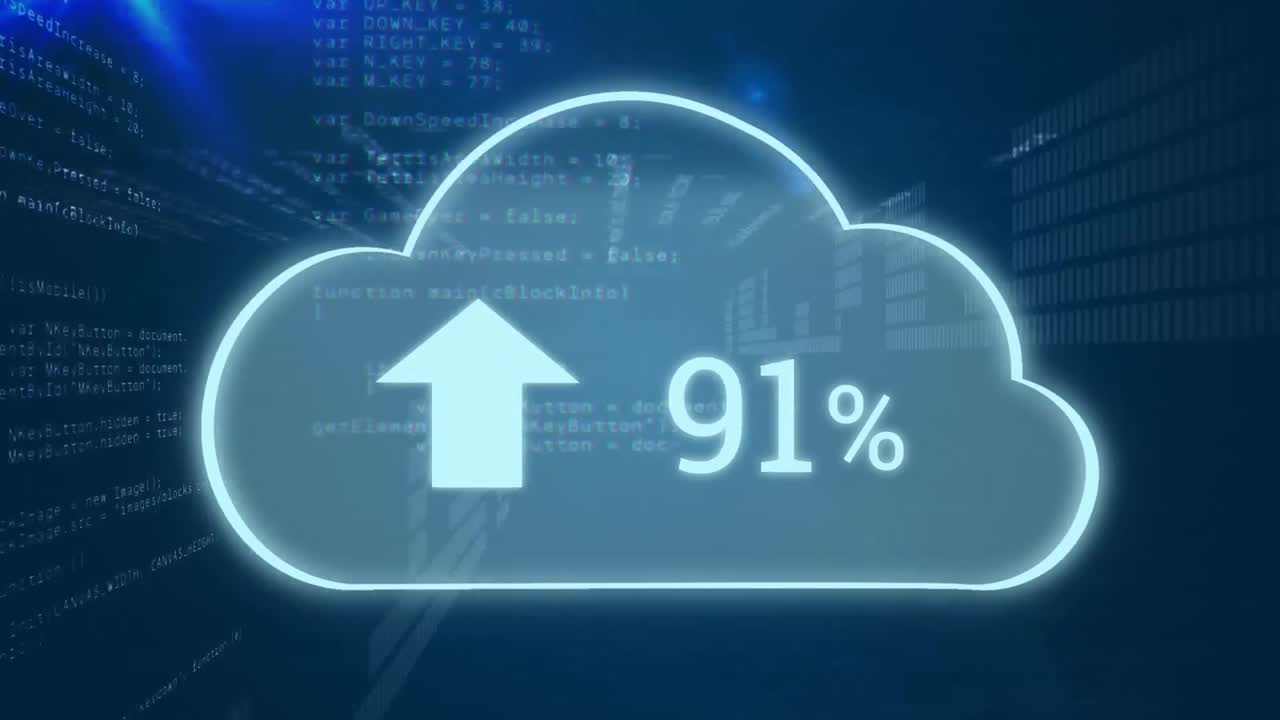 subir nubes de progreso y códigos de programa