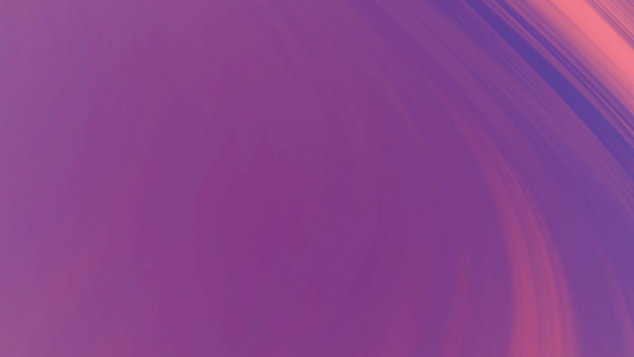 Abstract animation with purple and orange gradient swirls