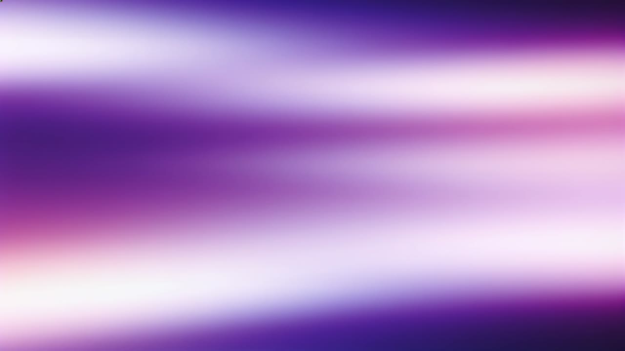 Playback starting abstract horizontal bands sliding bright purple stripe widening for motion design