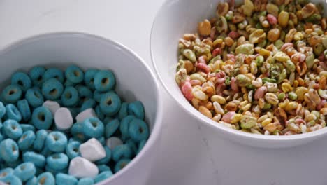 cuencos de varios desayunos 4k