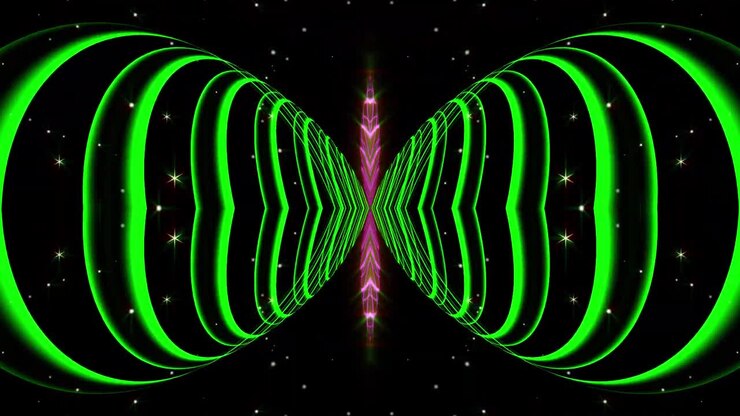 VJ LOOP ASTRAL VISUAL Abstract background