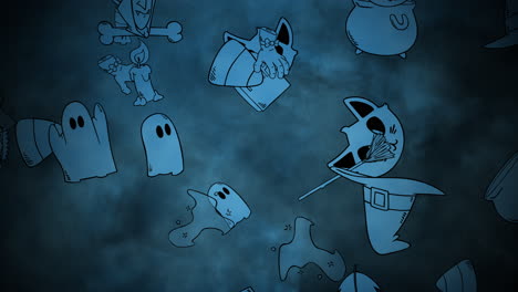 Halloween-Hintergrundanimation-Mit-Kürbissen-11