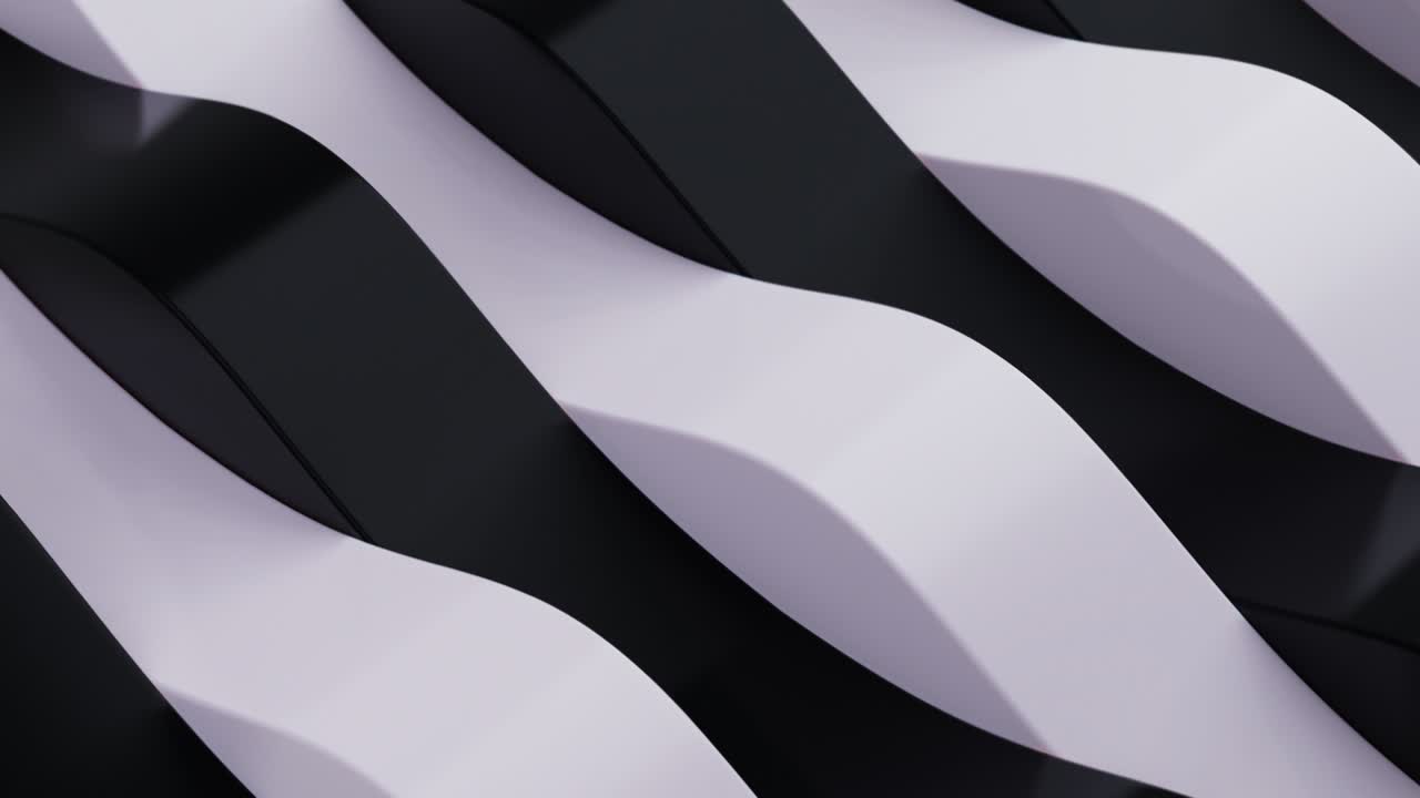 Onde astratte in movimento con strisce ondulate testurizzate in stile minimalista.