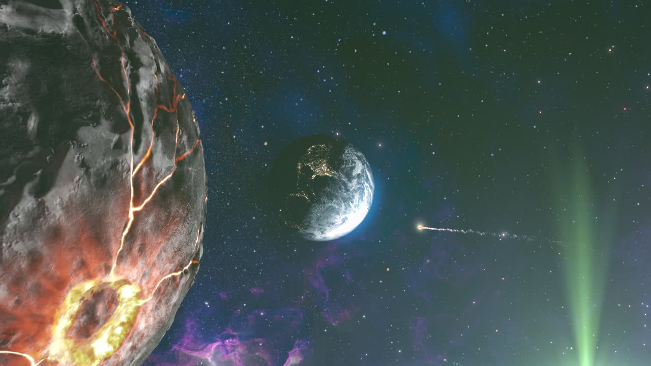 catástrofe cósmica: colisión planetaria