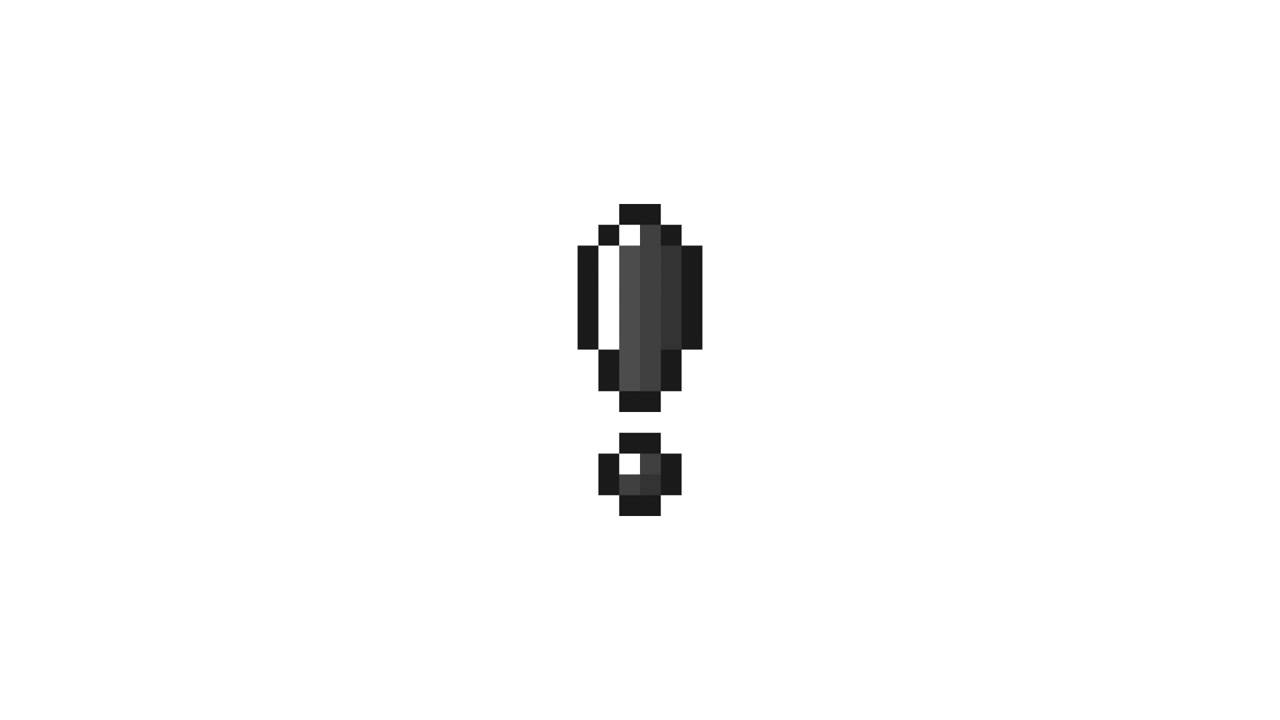 Pixel Art Pop-up Mini Icon Animation with Exclamation mark (6).mov