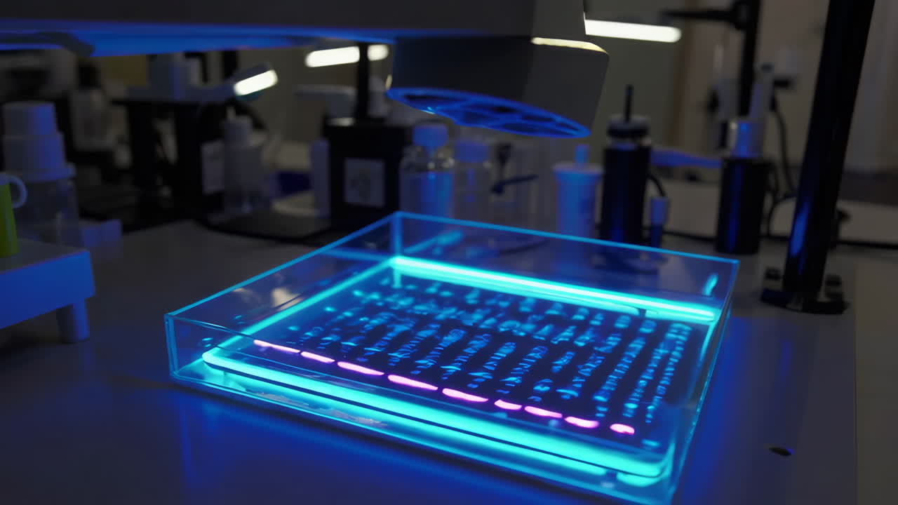 Gel Electrophoresis in a Lab