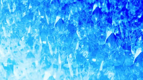 close up view of iceberg. abstract winter ice background. ice pieces. cold snow. light blue. 3d animation of crushed ice. loop animation.
