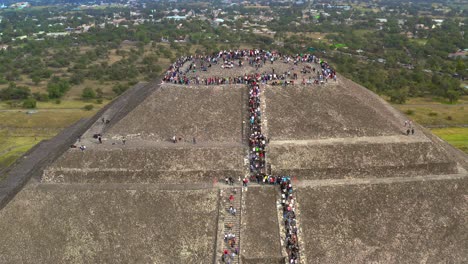 AERIAL:-Teotihuacan,-Mexico,-Pyramids