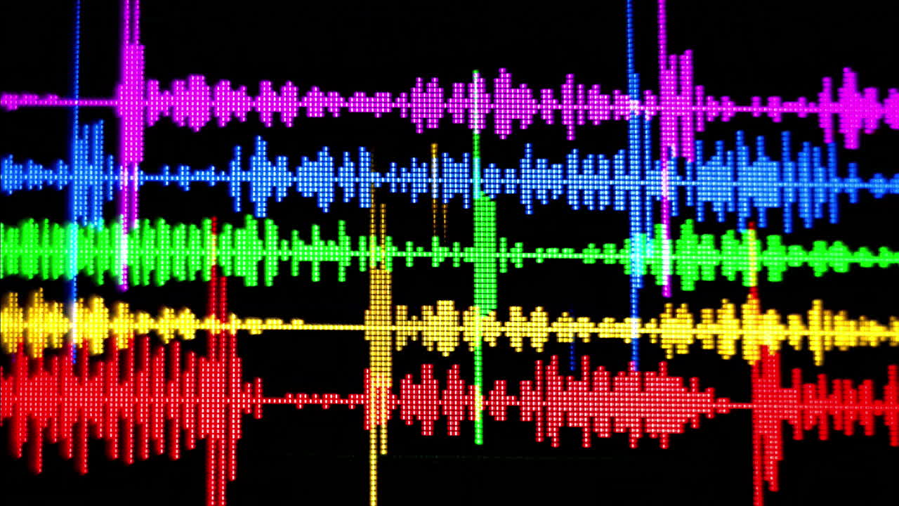 ecualizadores y pista de voz vocal