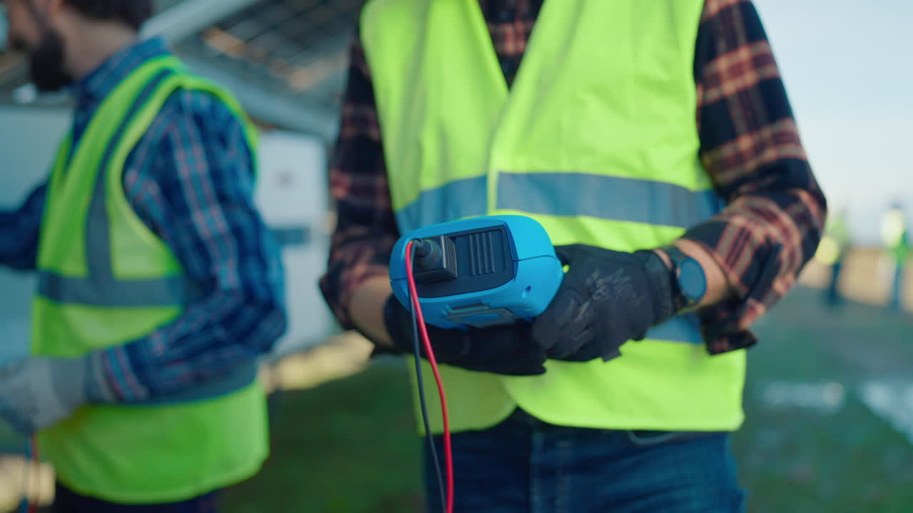 Solar Panel Installation and Electrical Testing