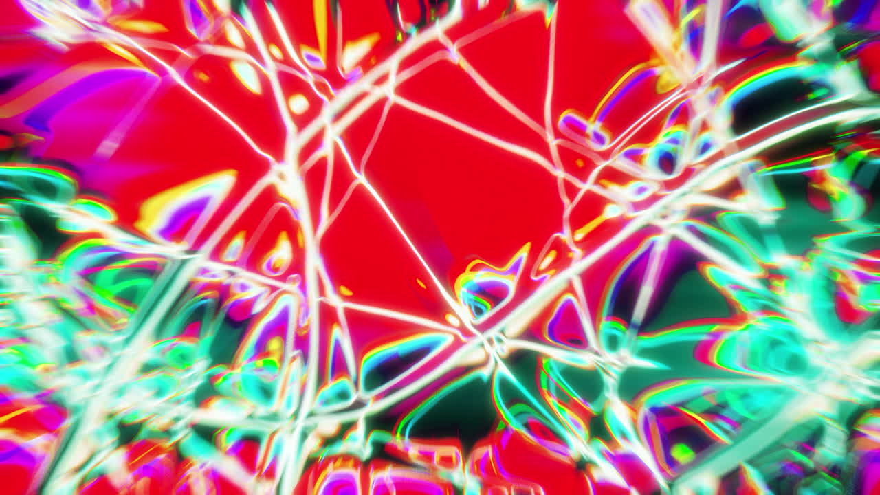 Abstract Psychedelic Visual Art