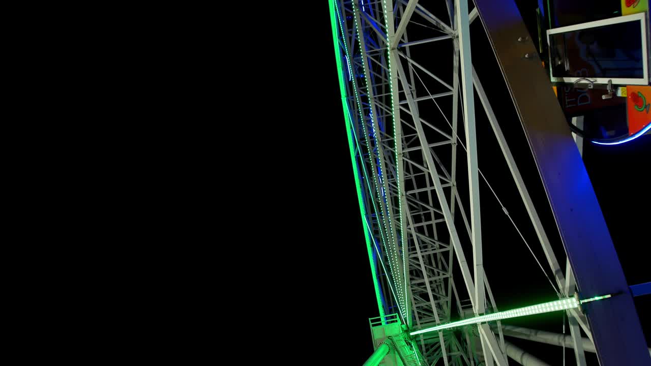 모스크바, 러시아 - 2019 년 12 월: 페리스  회전