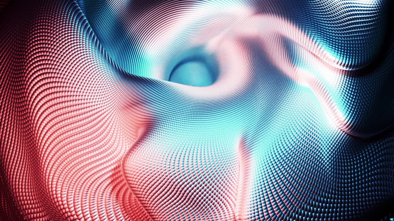 Abstract Geometric Spiral Background