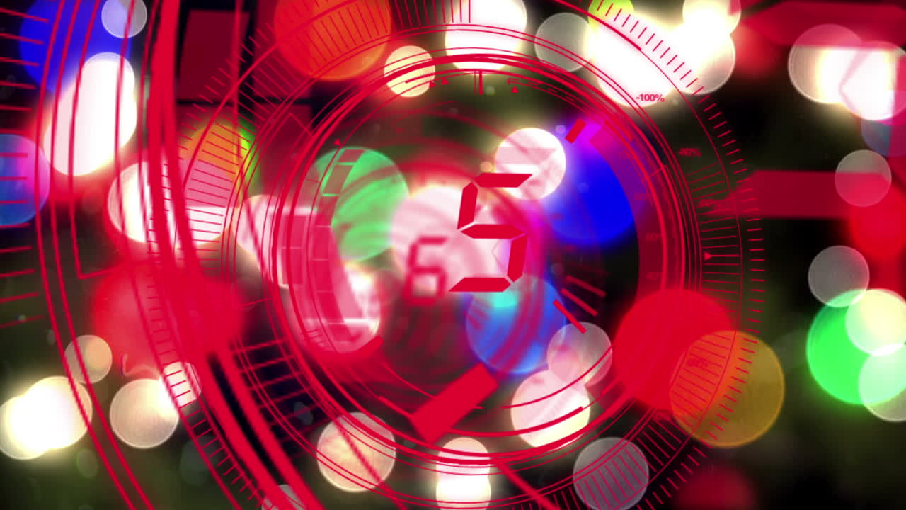 cuenta atrás de diez a uno.