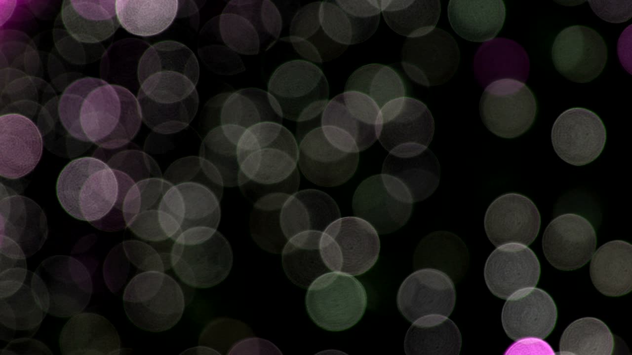 iluminación de bokeh