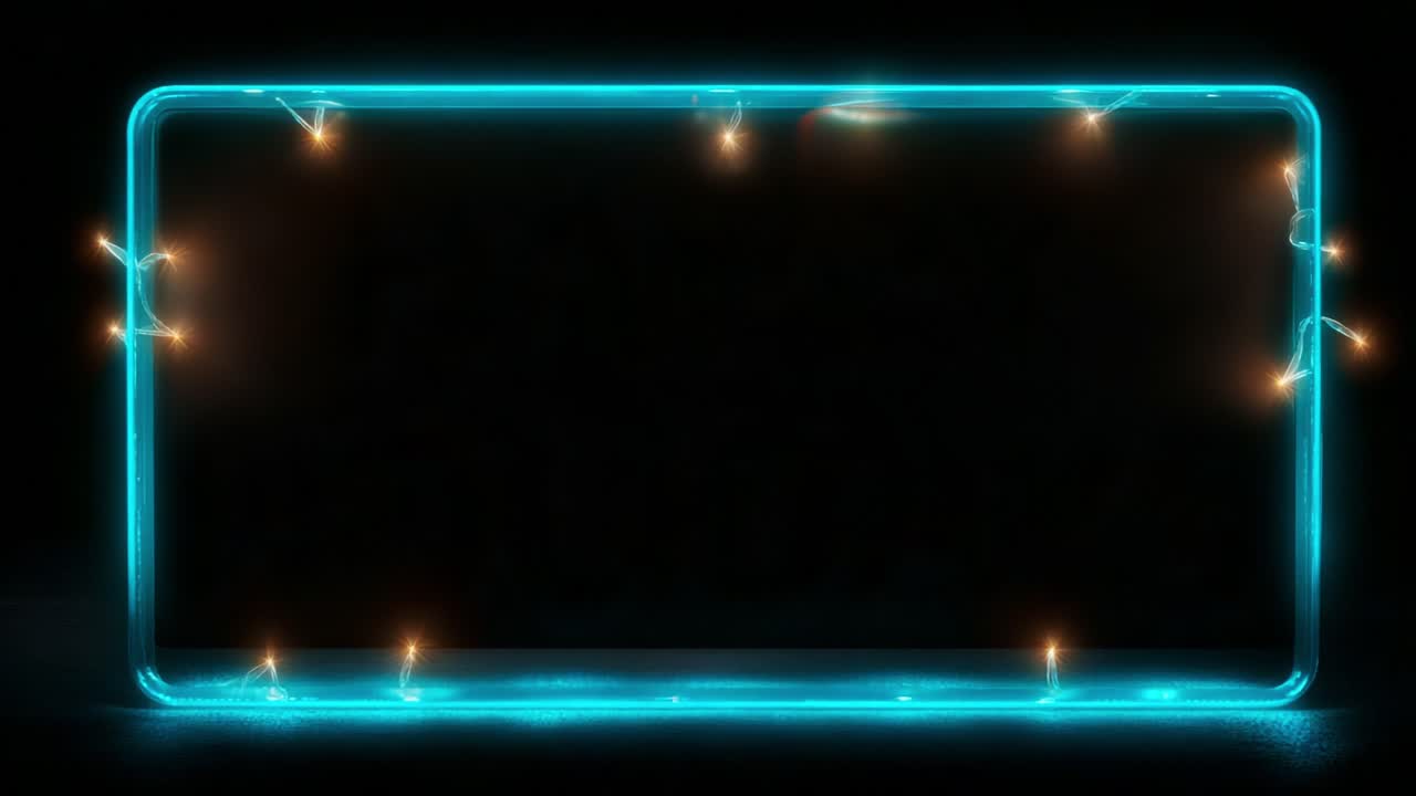 A Vibrant Neon Sign Illuminated with Festive Lights, Displaying a Cheerful Greeting of 'Happy Holidays,' Perfectly Capturing the Spirit of Joy and Celebration During the Festive Season