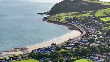 ballygally on the antrim coast road in northern ireland