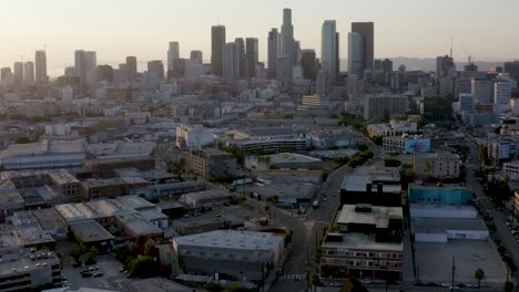 Straßen-In-Der-Innenstadt-Von-Los-Angeles---Gebäude