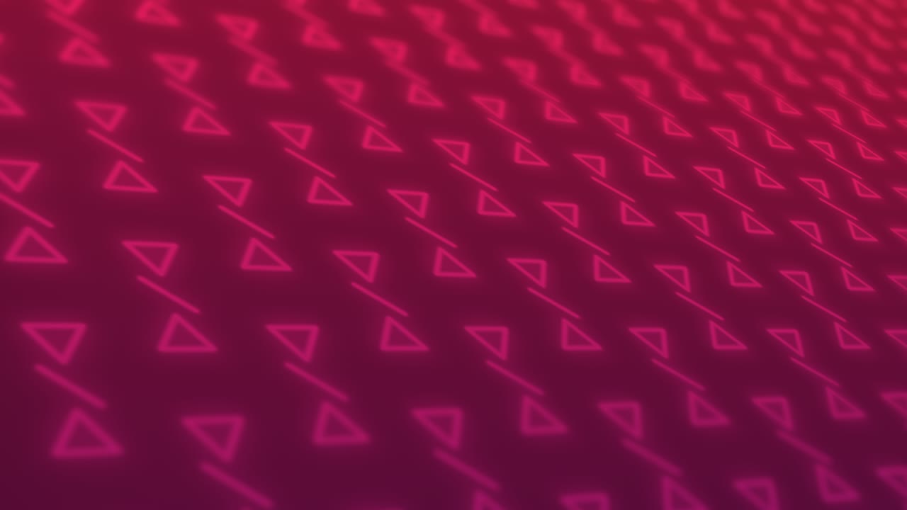formas triangulares con un patrón de fondo en bucle